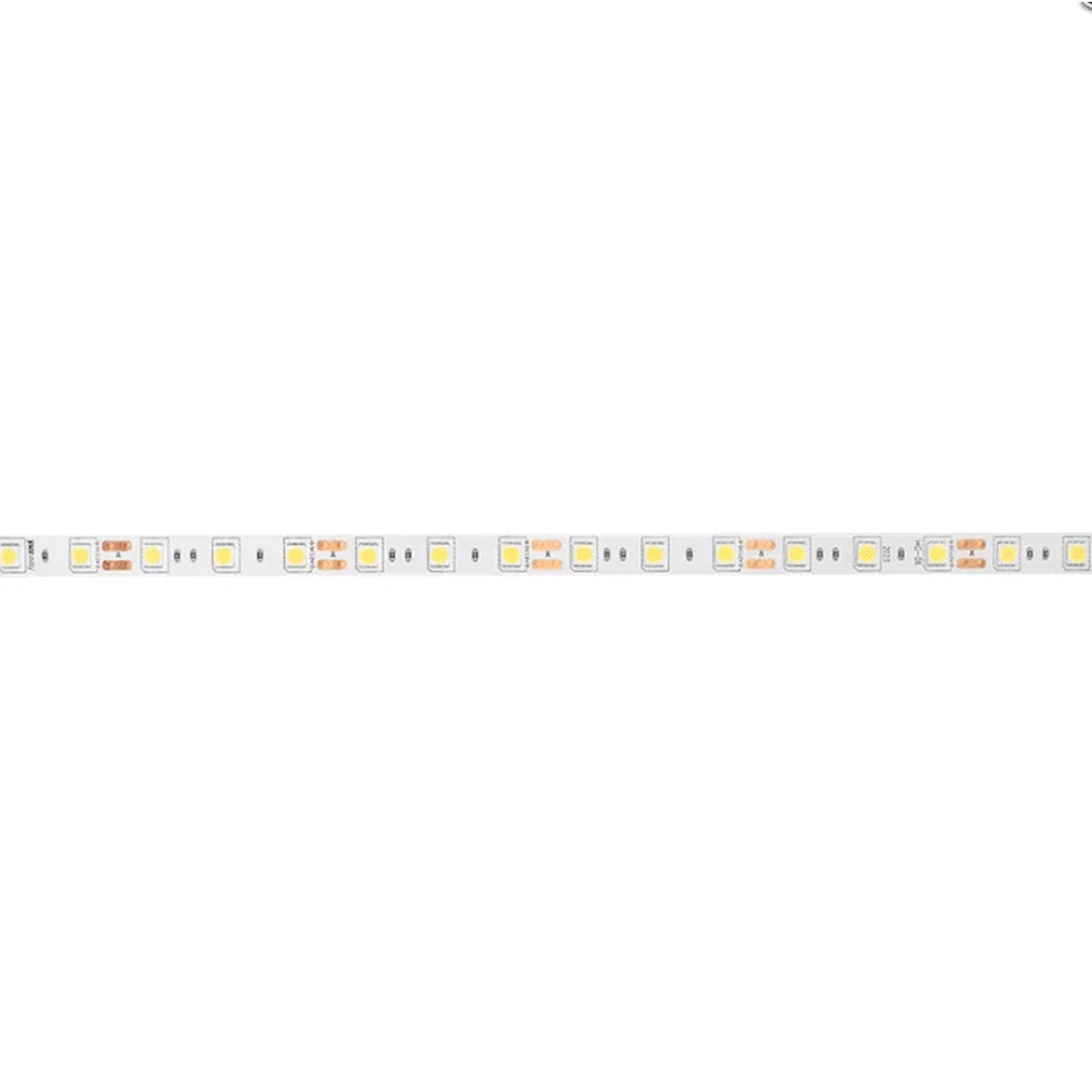 Светодиодная лента PLS 5050/60 12В 14,4Вт/м 3000K тёплый белый IP20, 5 м – JazzWay 1000989